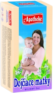 Apotheke Čaj pre dojčiace matky, 20 x 1.5 g