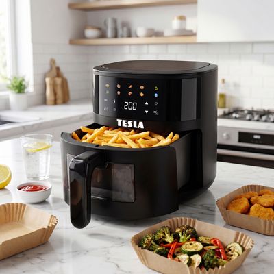 Tesla AirCook Q45 Pro-multifunkčná digitálna teplovzdušná fritéza