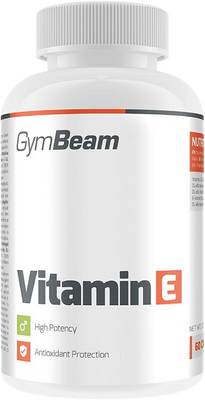 GymBeam Vitamin E bez príchute 60 ks