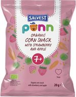 Salvest Põnn BIO Jahodové chrumky, 1 x 20 g
