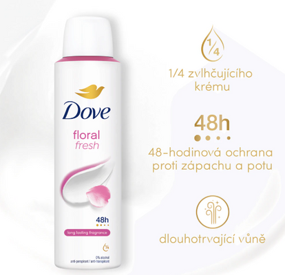 Dove Floral Fresh Antiperspirant 150 ml