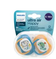Philips Avent Cumlík Ultra air zvieratko 6-18m chlapec 2 ks