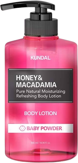 Kundal Honey&Macadamia Body Lotion - vyživujúce telové mlieko s vanilkou 500 ml