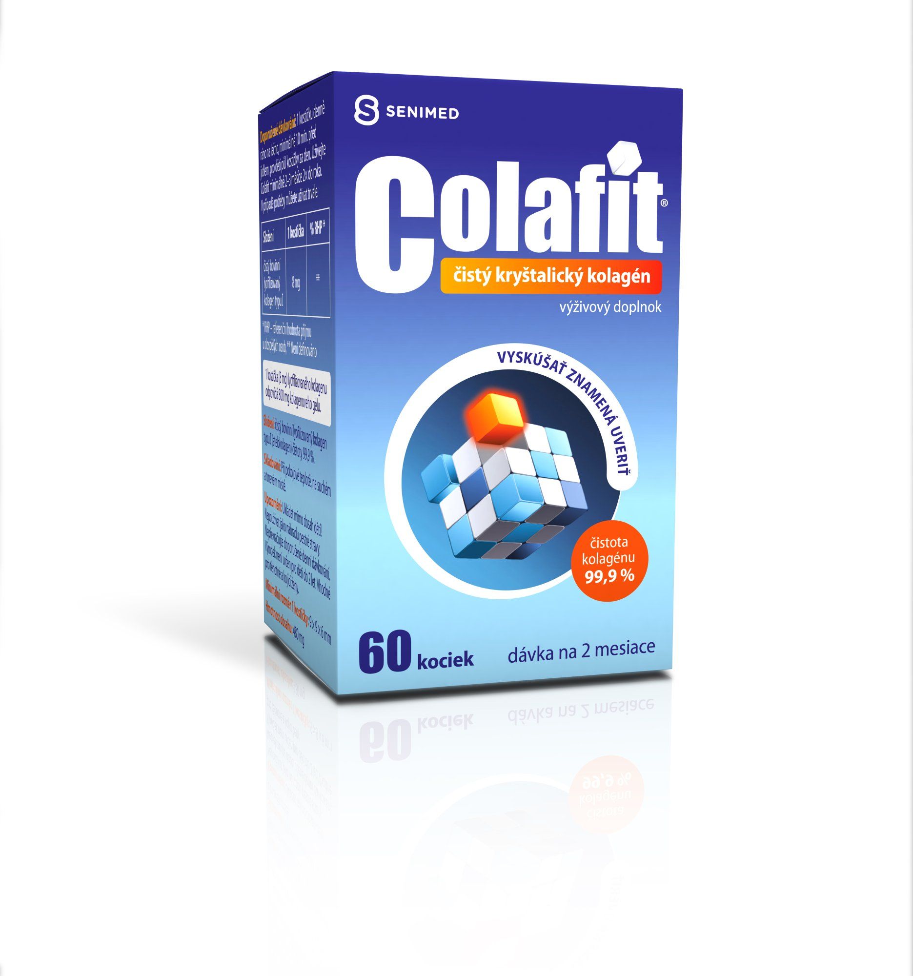 Colafit čistý kryštalický kolagén 60 ks