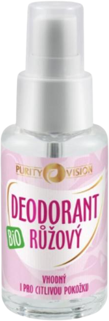 Purity Vision Bio Ružový dezodorant 50 ml