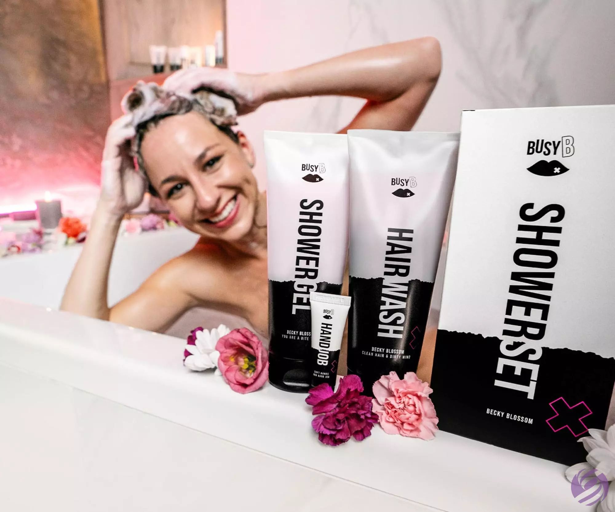 BusyB Darčeková sada pre kompletnú starostlivosť o telo a vlasy