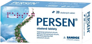 Persen pri nespavosti 20 tabliet