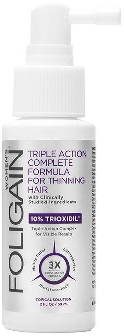 Foligain Triple Action sérum proti padaniu vlasov s 10% trioxidilom pre ženy 59 ml