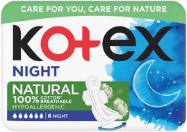 Kotex® Natural Night 6 ks
