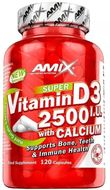 Amix Vitamín D3 2500 I.U. s vápnikom 120 kapsúl