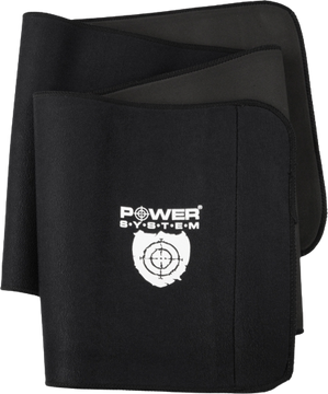 Power System Slimming Bedrový neoprénový pás WT PRO čierný 125 cm