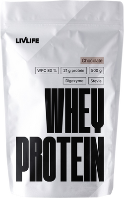 Livlife WHEY proteín čokoláda 500 g