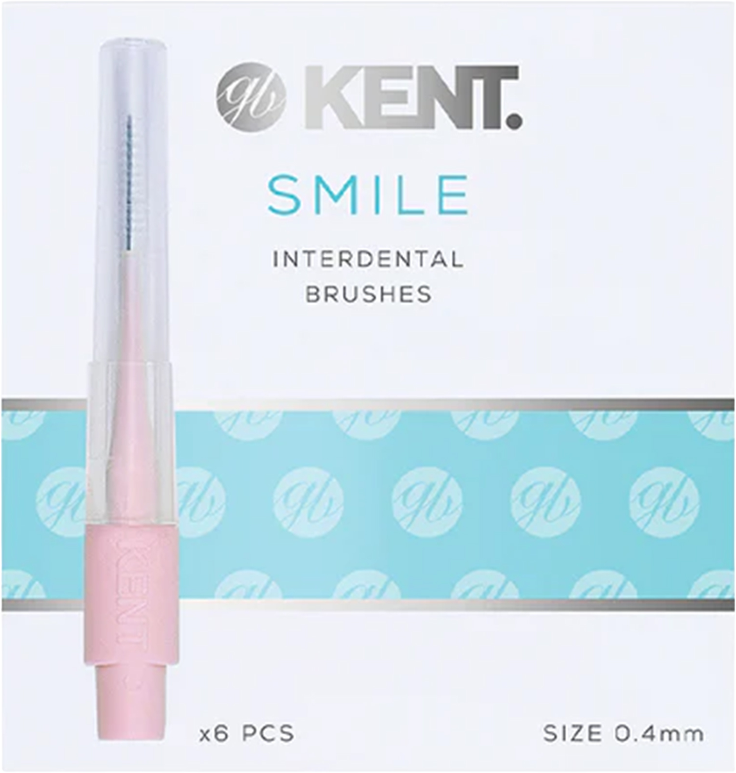 GB Kent & Sons Plc Medzizubné kefky SMILE 0,4 mm, 6 ks