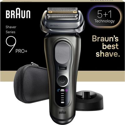 Braun Series 9 PRO+, 9615S Elektrický holiaci strojček, Tmavo šedá