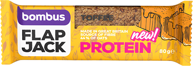 Bombus Proteinová tyčinka, Toffee 80 g