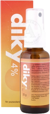 Diky 4% Spray Gel aer deo 25 g