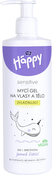 Bella Happy Umývací gél na vlasy a telo 400 ml