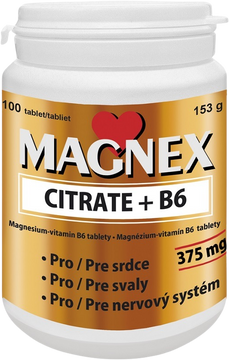 Vitabalans Magnex Citrate + B6 100 tabliet