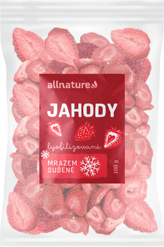 Allnature Jahoda sušená mrazom 100 g