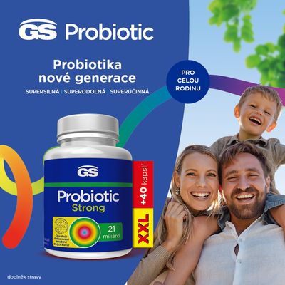 GS Probiotic Strong 120 kapsúl