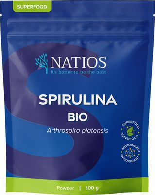 Natios Spirulina BIO prášok 100 g
