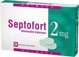 Septofort 2 mg, 24 pastiliek