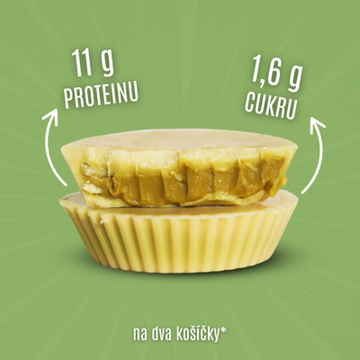 Nutry Nuts Proteínové košíčky - biela čokoláda s pistáciovým krémom 2 x 21 g