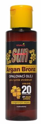 Vivaco SUN ARGAN BRONZ Olej SPF20 s arganovým olejom 100 ml