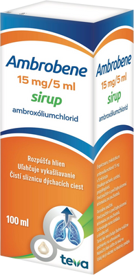 Ambrobene 15 mg/5 ml sirup 100 ml