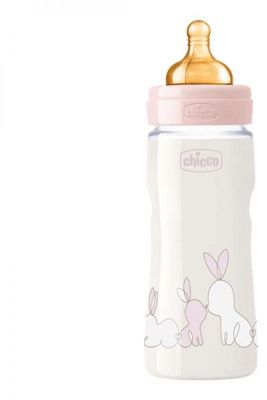 Chicco Fľaša dojčenská Original Touch latex - dievča 330 ml