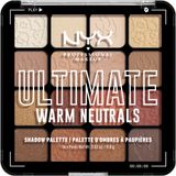 NYX Professional Makeup Ultimate Shadow Palette Warm Neutrals Paletka očných tieňov