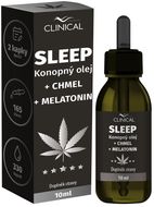 Clinical SLEEP konopný olej + chmeľ + melatonín 10 ml
