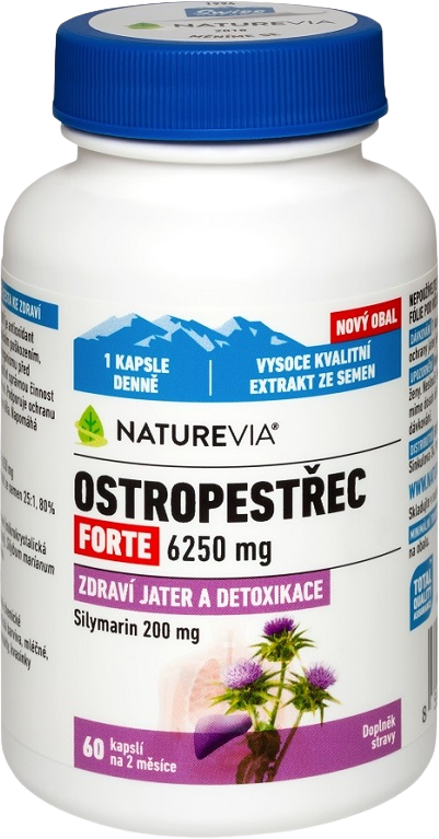 NatureVia Pestrec forte 60 kapsúl