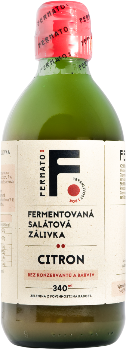 Fermato Fermentovaná paradajková zálievka - Citrón 340 ml