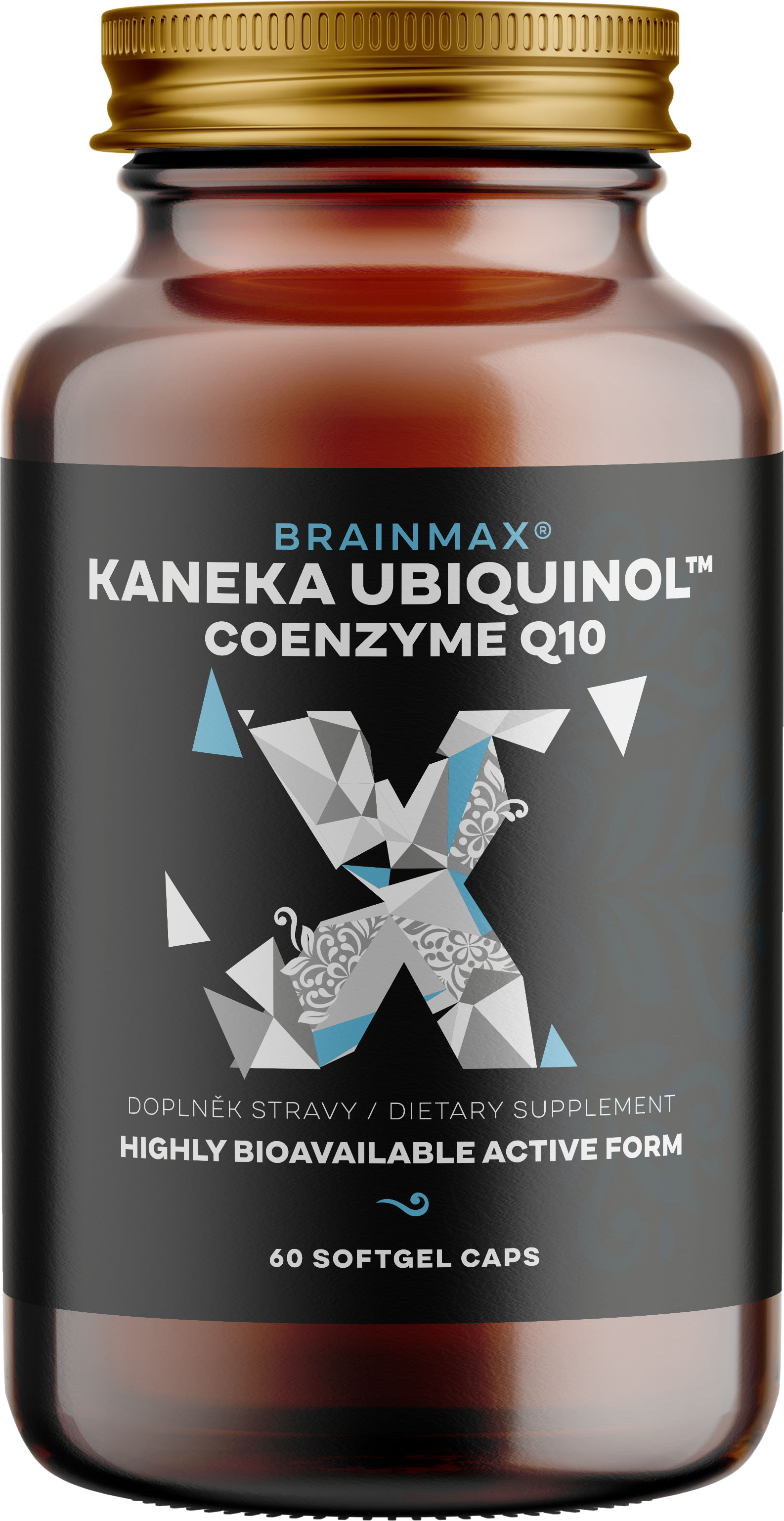 BrainMax Koenzým Q10, Ubiquinol, Kaneka 60 kapsúl