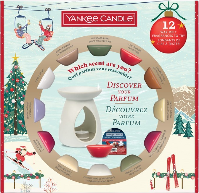 Yankee Candle sada 12 voskov a arómalampy 2025