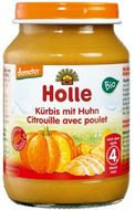 Holle bio detská desiata Tekvica s kuracím masom 190 g