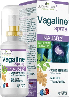 3Chênes Vagaline ústny sprej na pohodlné cestovanie 25 ml