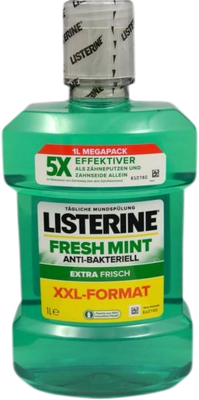 Listerine Ústna voda Fresh Mint 1000 ml