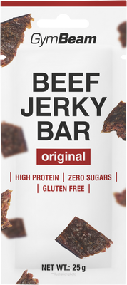 GymBeam Beef Jerky Bar originál 25 g