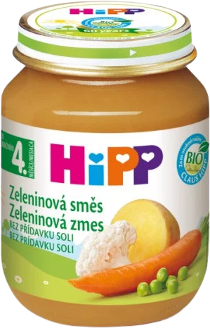 HiPP Príkrm Zeleninová zmes zeleninový 125 g