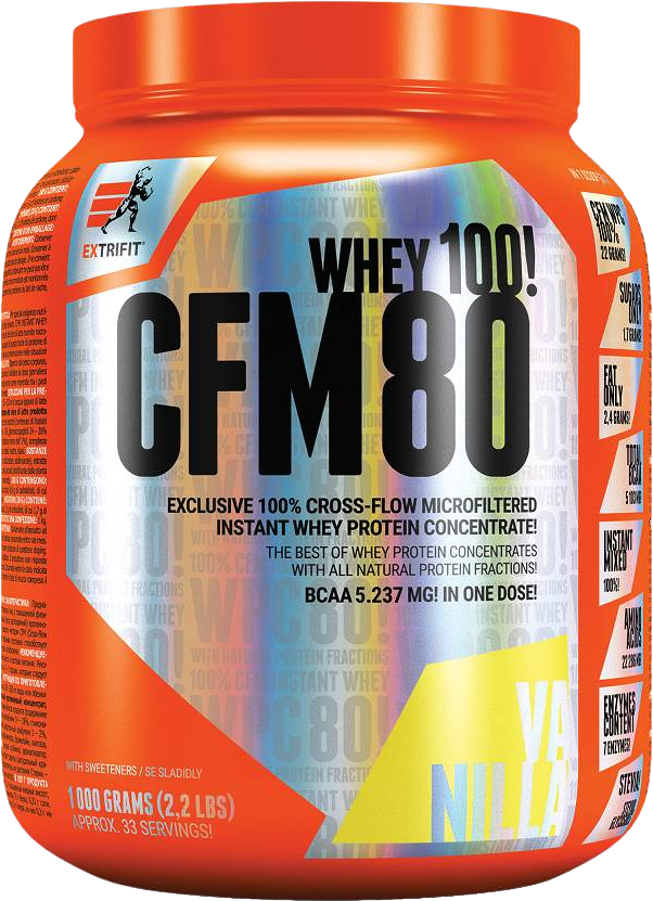 Extrifit CFM Instant Whey 80 Vanilka 1000 g