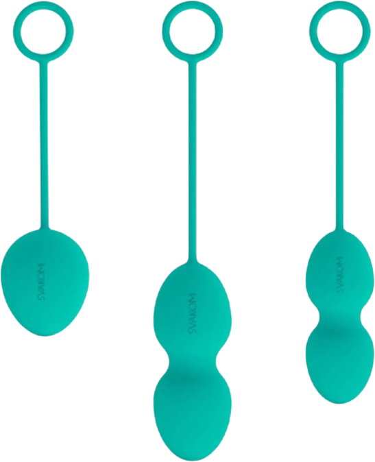 Svakom Nova Kegel Balls zelená 3 ks