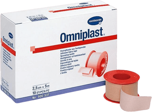 Hartmann Omniplast náplasť textilná na cievke