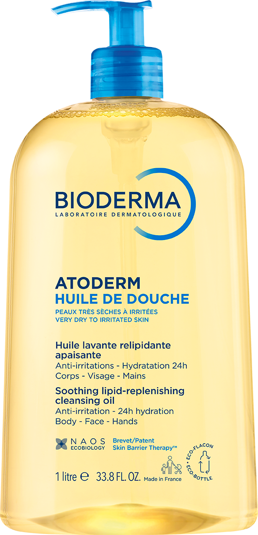 Bioderma Atoderm Sprchový olej pre veľmi suchú až atopickú pokožku 1 l