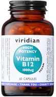 Viridian High Potency Vitamín B12 1000 ug, 60 kapsúl