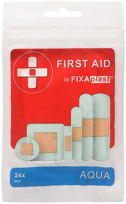 Fixaplast FIRST AID Aqua náplasť mix 24 ks