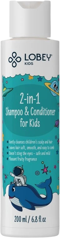 Lobey Šampón s kondicionérom pre deti 200 ml