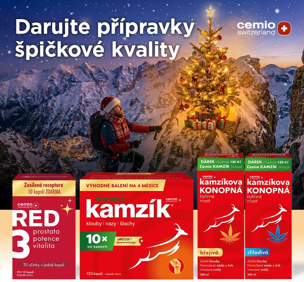 Cemio Kamzík Liposomálny darček 120 kapsúl