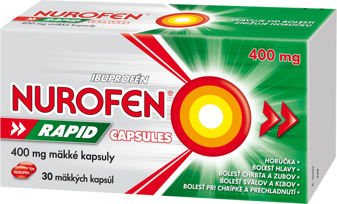 Nurofen Rapid 400 mg 30 kapsúl